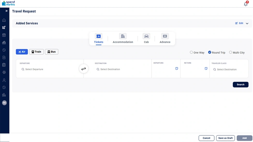 Travel Booking Management