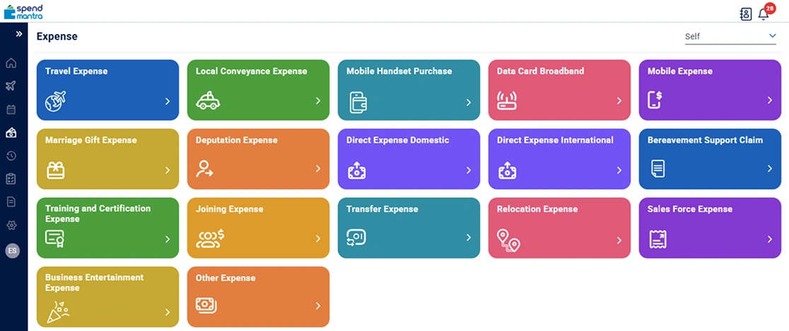 Expense Management Dashboard