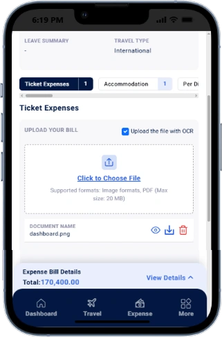 SpendMantra Mobile App Interface
